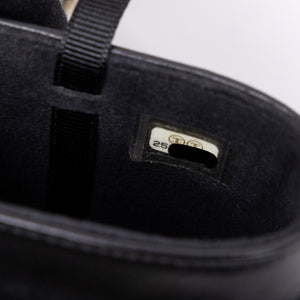 CHANEL VERTICAL PHONE CASE BLACK LAMBSKIN GHW