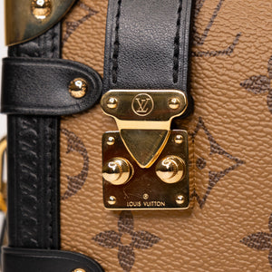 LOUIS VUITTON MONOGRAM REVERSE CANVAS SIDE TRUNK