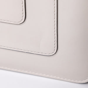 BVLGARI SEPRENTI FOREVER SHOULDER BAG WHITE GHW