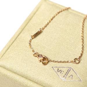 VAN CLEEF & ARPELS FRIVOLE PEMDANT MINI MODEL 18K YELLOW GOLD