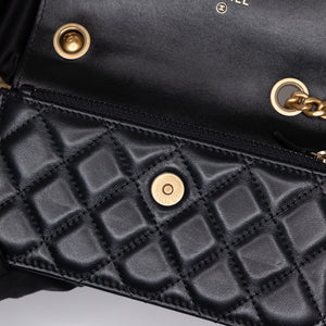 CHANEL 22K MINI WALLET ON CHAIN GHW (MICROCHIP)