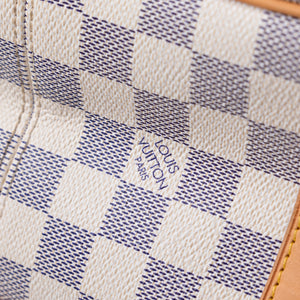 LOUIS VUITTON DAMIER AZUR GALLIERA PM SHOULDER BAG GHW