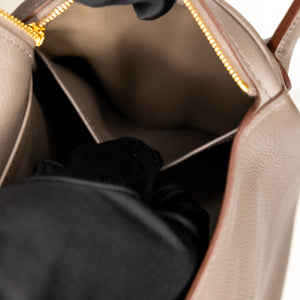 HERMES LINDY 26 EVERCOLOR GRIS ETAIN GHW STAMP Z