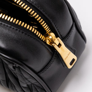 MIU MIU ARCADIE MATELASSE NAPPA BAG GHW