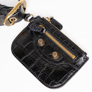 BALENCIAGA LE CAGOLE XS BLACK GHW