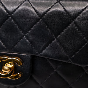 CHANEL VINTAGE CLASSIC SQUARE FLAP LAMBSKIN GHW