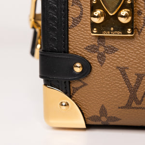 LOUIS VUITTON MONOGRAM REVERSE CANVAS SIDE TRUNK
