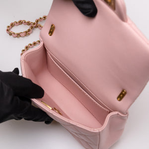 CHANEL 25B PEARL HANDLE MINI SQUARE (MICROCHIP)