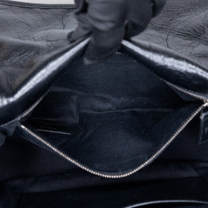 SAINT LAURENT MEDIUM NIKKI BLACK SHW