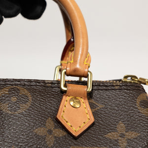 LOUIS VUITTON NANO SPEEDY MONOGRAM CANVAS