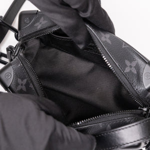 LOUIS VUITTON MINI SOFT TRUNK MONOGRAM ECLIPSE BLACK HARDWARE