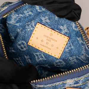LOUIS VUITTON NANO SPEEDY DENIM