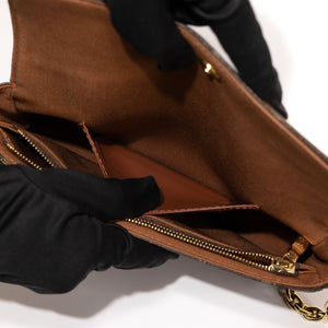 LOUIS VUITTON IVY WALLET OF CHAIN MONOGRAM CANVAS GHW