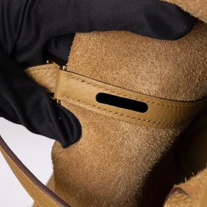 HERMES PICOTIN 18 LOCK BAG BAG CLEMENCE BISCUIT GHW STAMP K