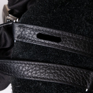 HERMES PICOTIN 18 LOCK BAG CLEMENCE BLACK SHW STAMP Y