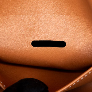 HERMES MINI BOLIDE EVERCOLOR GOLD GHW STAMP K