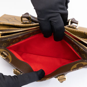 LOUIS VUITTON ONTHEGO EAST WEST MONOGRAM REVERSE GHW