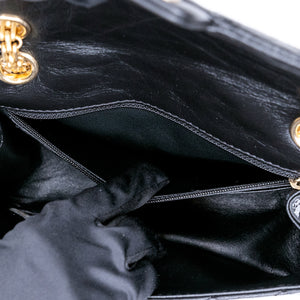 CHANEL MINI 2.55 REISSUE AGED CALFSKIN BLACK GHW