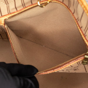 LOUIS VUITTON NEVERFULL MM MONOGRAM CANVAS GHW