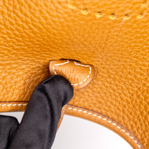HERMES EVELYN 16 GOLD GHW STAMP U