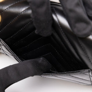 CHANEL 2.55 REISSUE CHEVRON CALFSKIN LEATHER BLACK GHW (MICROCHIP)