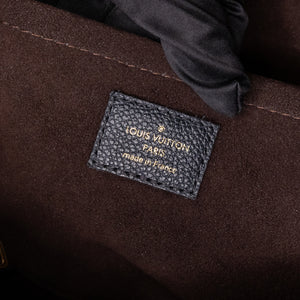 LOUIS VUITTON EMPREINTE TROCADERO SHOULDER BAG  BLACK GHW