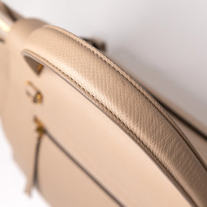 CELINE MINI BELT BAG GRAINED CALFSKIN BEIGE GHW