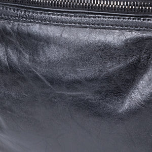 MIUMIU TOTE BAG LEATHER BLACK