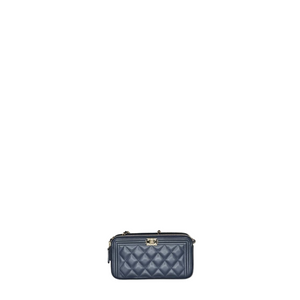 CHANEL BOY MINI WOC CALFSKIN GHW