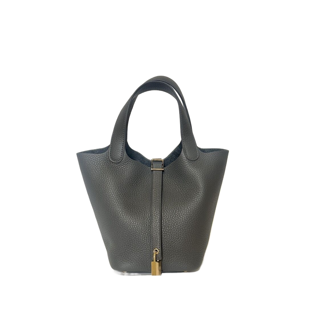 HERMES PICOTIN LOCK 18 ARDOISE GHW STAMP W