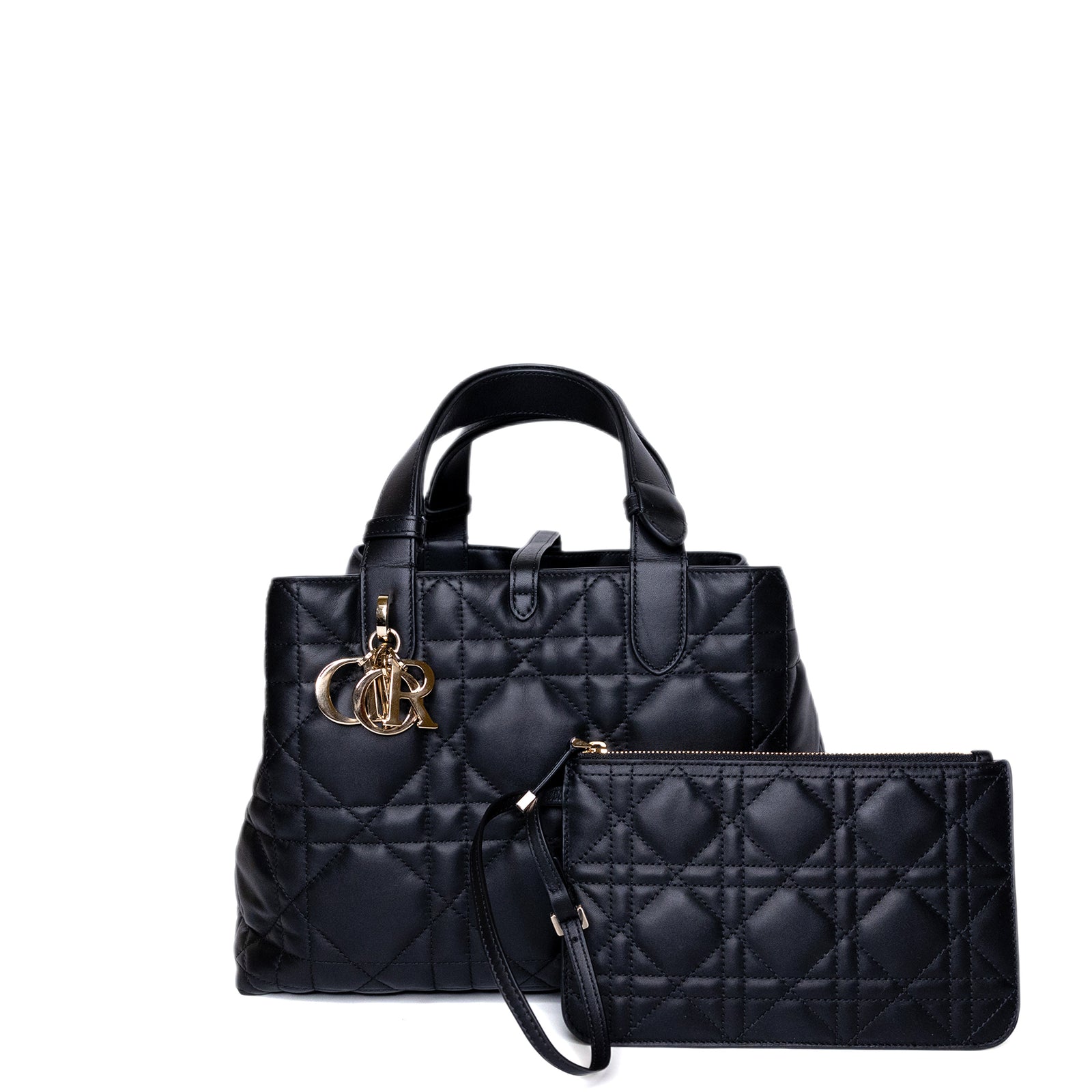 CHRISTIAN DIOR MEDIUM TOUJOURS  BLACK