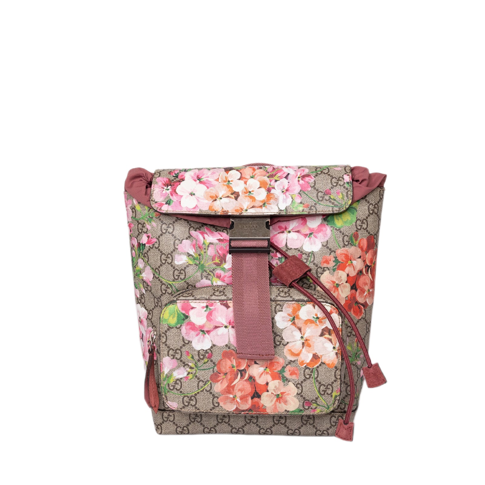 GUCCI GG SUPREME BLOOMS BACKPACK