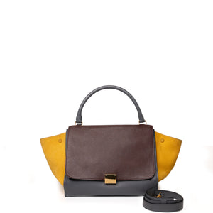 CELINE TRAPEZE BAG MULTICLOUR GHW