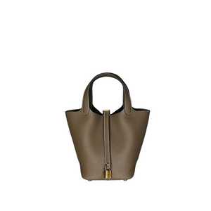 HERMES PICOTIN LOCK 18 ETOUPE GHW STAMP K
