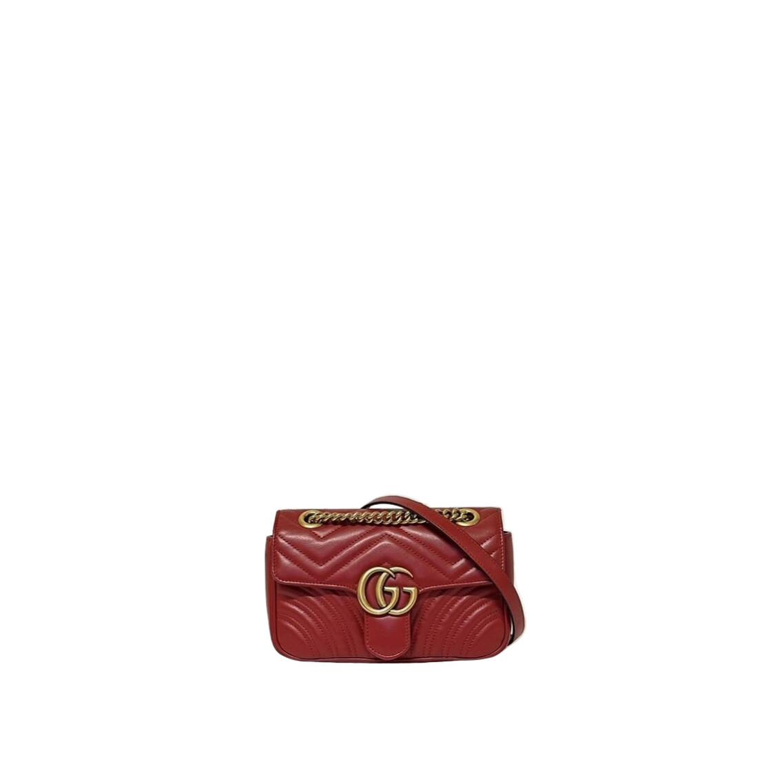 GUCCI MINI MARMONT GHW RED