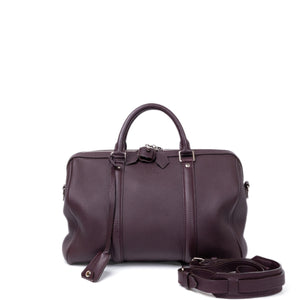 LOUIS VUITTON SOFIA COPPOLA RED BROWN LEATHER BAG SHW