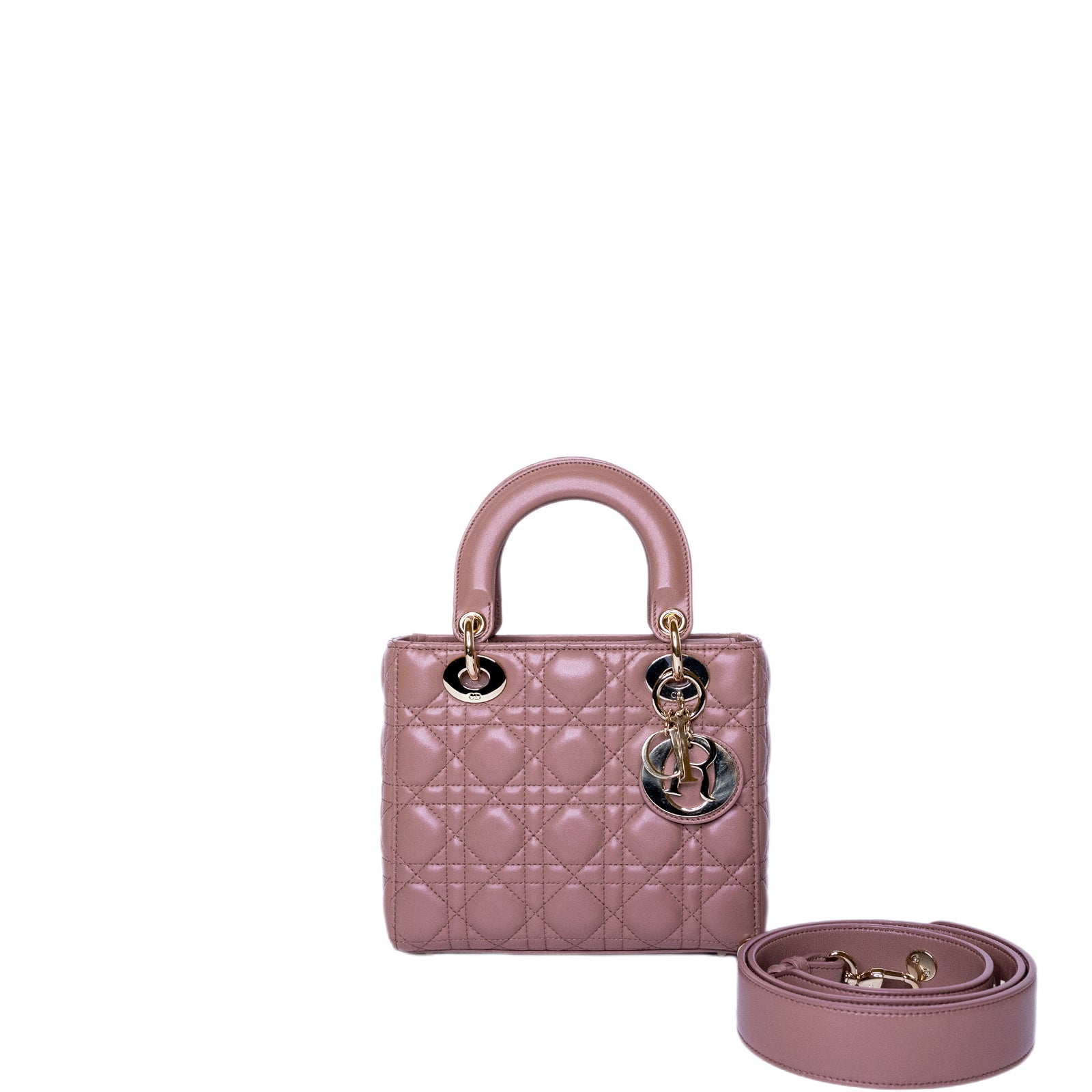 CHRISTIAN DIOR SMALL LADY DIOR MY ABC DIOR BAG LAMBSKIN SHW