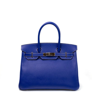 HERMES BIRKIN 30 7T ELECTRIQUE SHW STAM SUQARE P