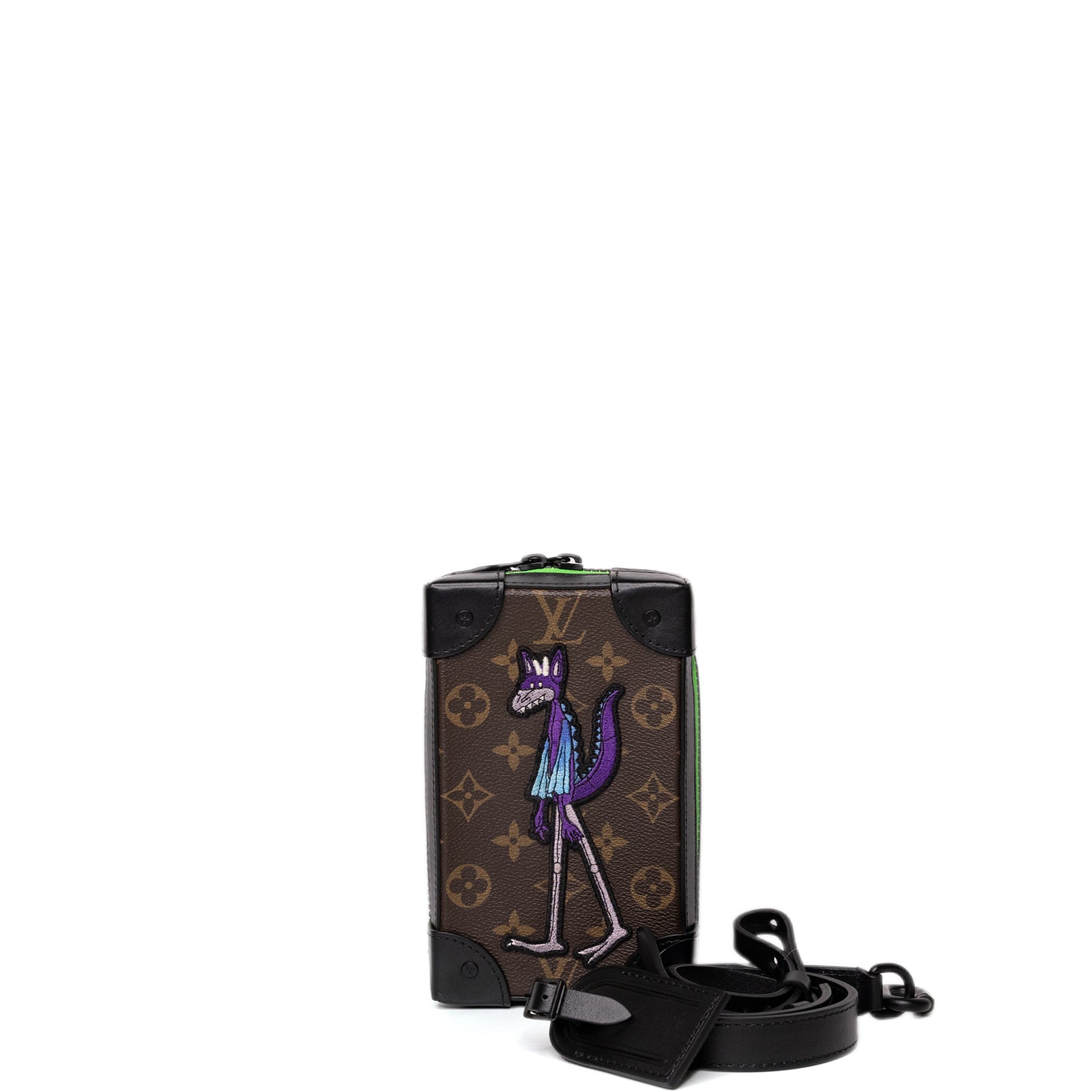 LOUIS VUITTON SOFT TRUNK PHONE BOX CROSSBODY MONOGRAM CANVAS