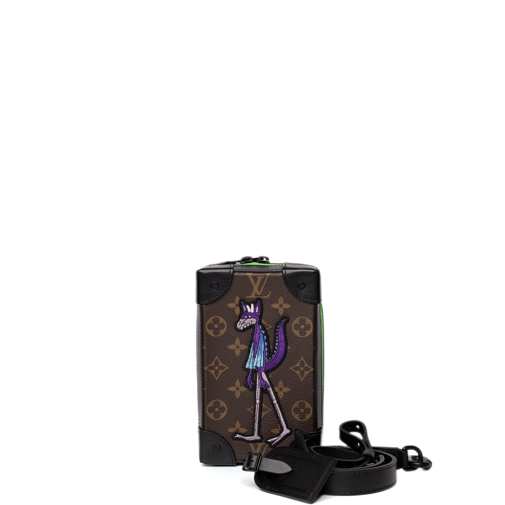 LOUIS VUITTON SOFT TRUNK PHONE BOX CROSSBODY MONOGRAM CANVAS