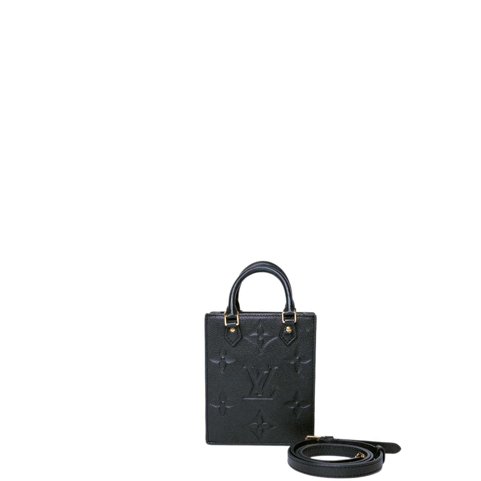 LOUIS VUITTON PETIT SAC PLATE 2 WAY HANDBAG