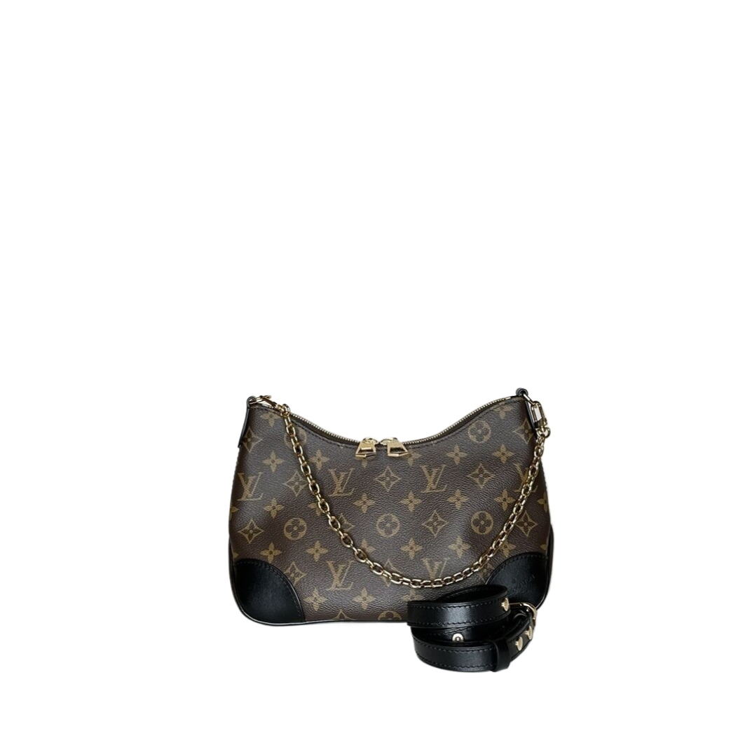 LOUIS VUITTON BOULOGNE PM BLACK GHW
