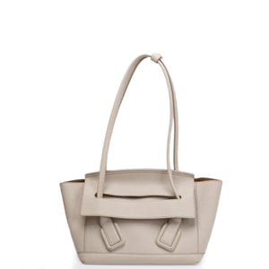 BOTTEGA VENETA ARCO BAG CALFSKIN WHITE GHW