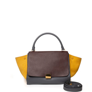 CELINE TRAPEZE BAG MULTICLOUR GHW