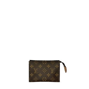 LOUIS VUITTON TOILETTE 15 MONOGRAM CANVAS POUCH M47546