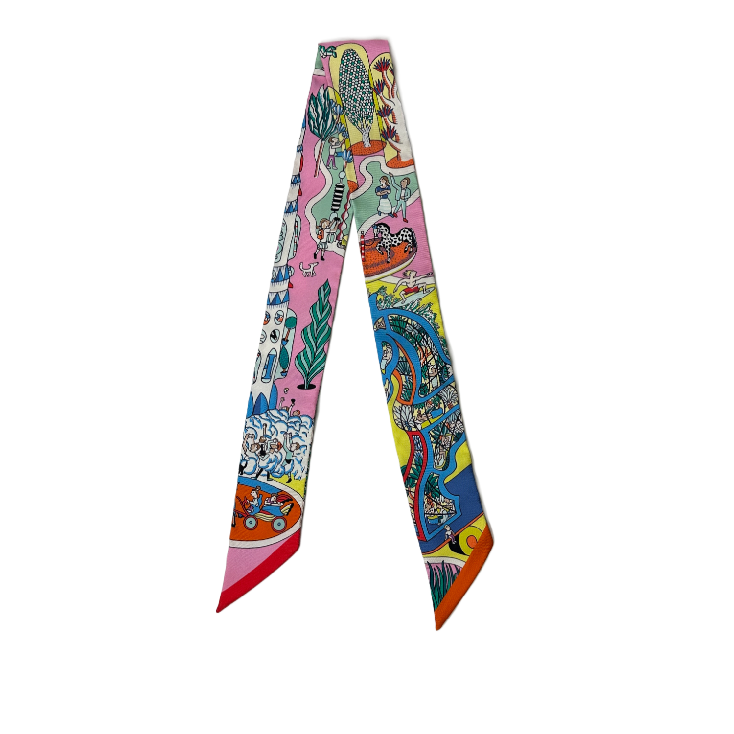 HERMES SILK UNIVERSELLE TWILLY