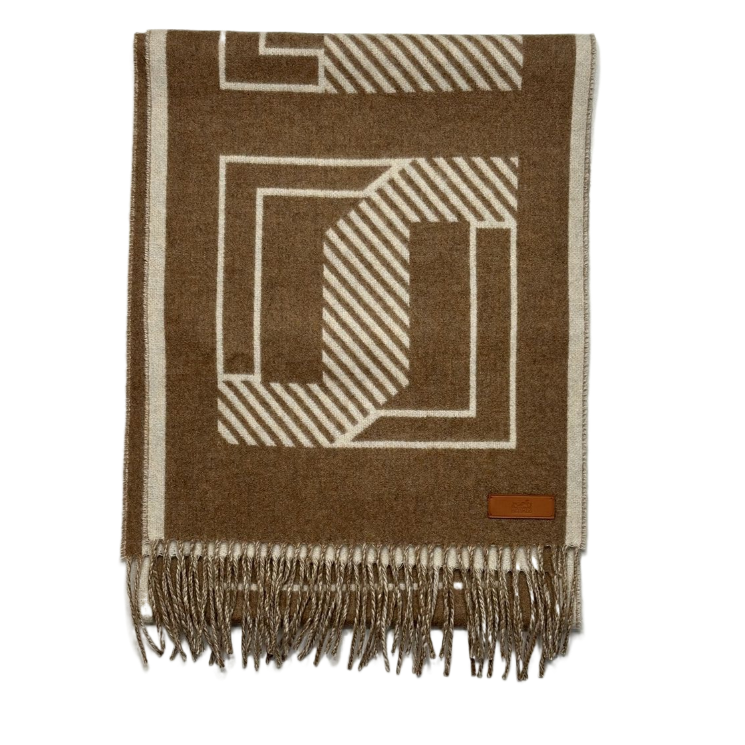 HERMES CASAQUE LETTRES AU CARRE MUFFLER