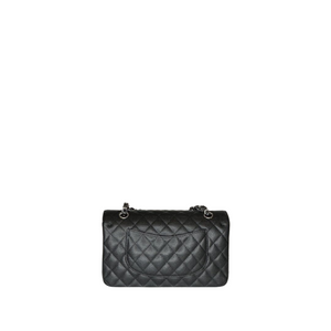 CHANEL MEDIUM SIZE CLASSIC FLAP CAVIAR LEATHER SHW