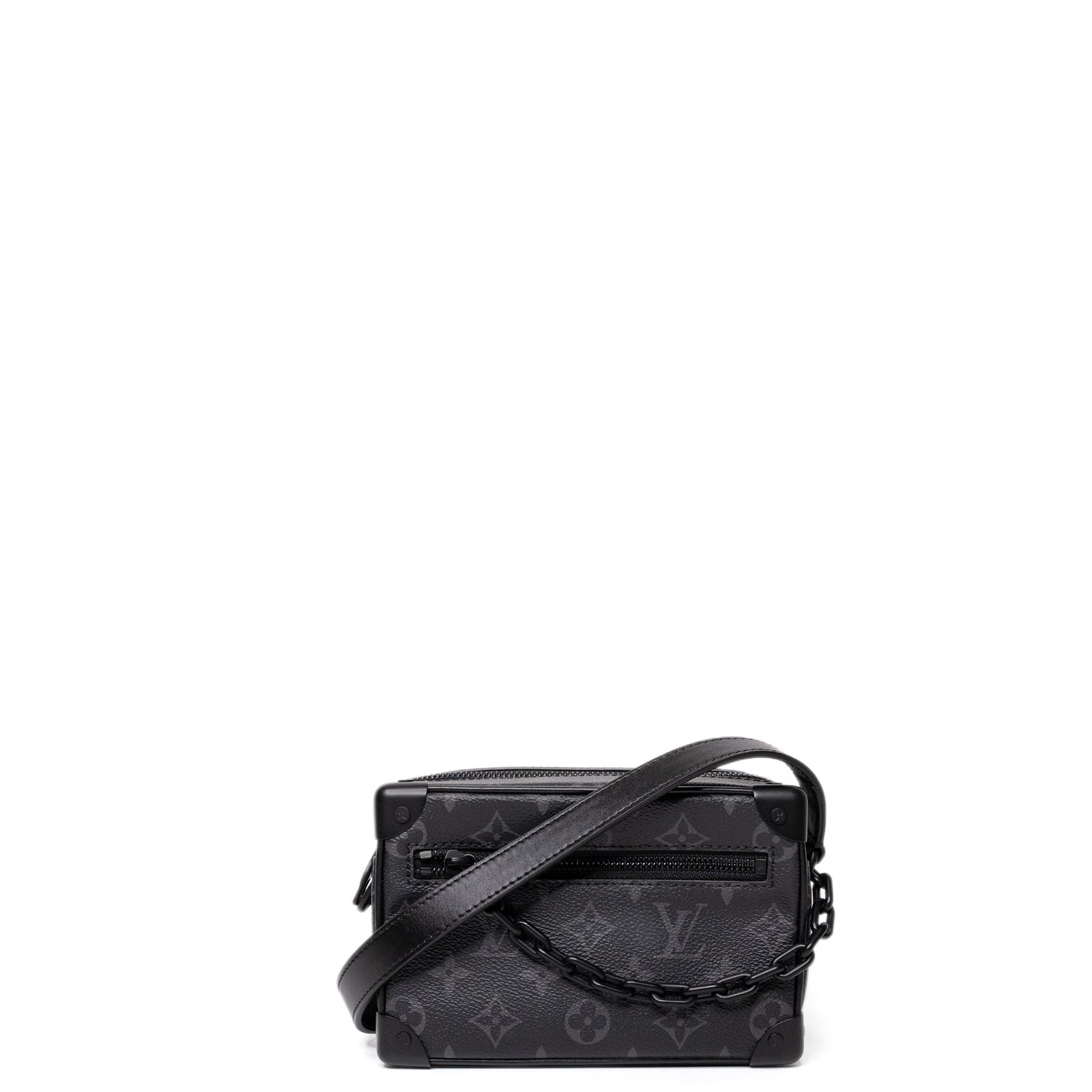 LOUIS VUITTON MINI SOFT TRUNK MONOGRAM ECLIPSE BLACK HARDWARE