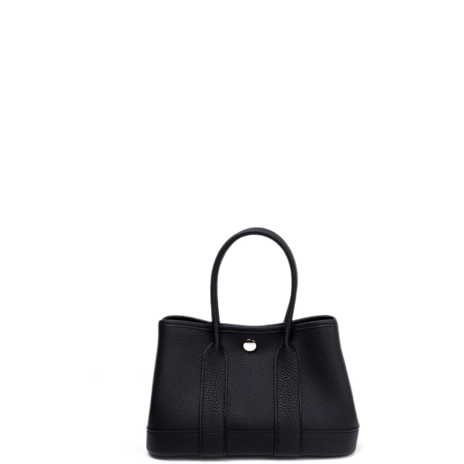 HERMES NEO GARDEN PARTY 23 NEGONDA BLACK SHW STAMP K